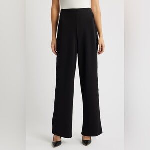 Vince Camuto Women's Plus Sz Pants 1x Size Lace-Stripe Pull-On New with Tags